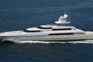 Mega Yacht Silver ZWEI 
